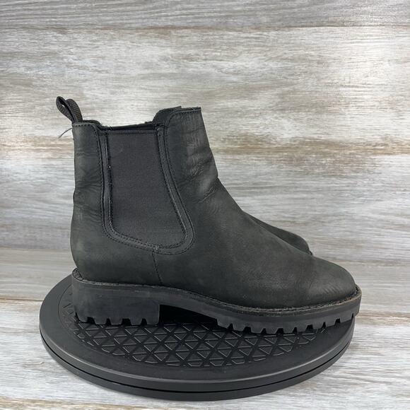 Thursday Boot Company Women’s Legend Black Leather Chelsea Boots Size 7 - Picture 3 of 9